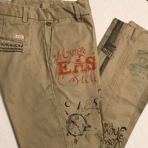Amazing Graphic Print Scotch & Soda Khaki Pants